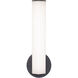 Leia LED 4 inch Black ADA Sconce Wall Light