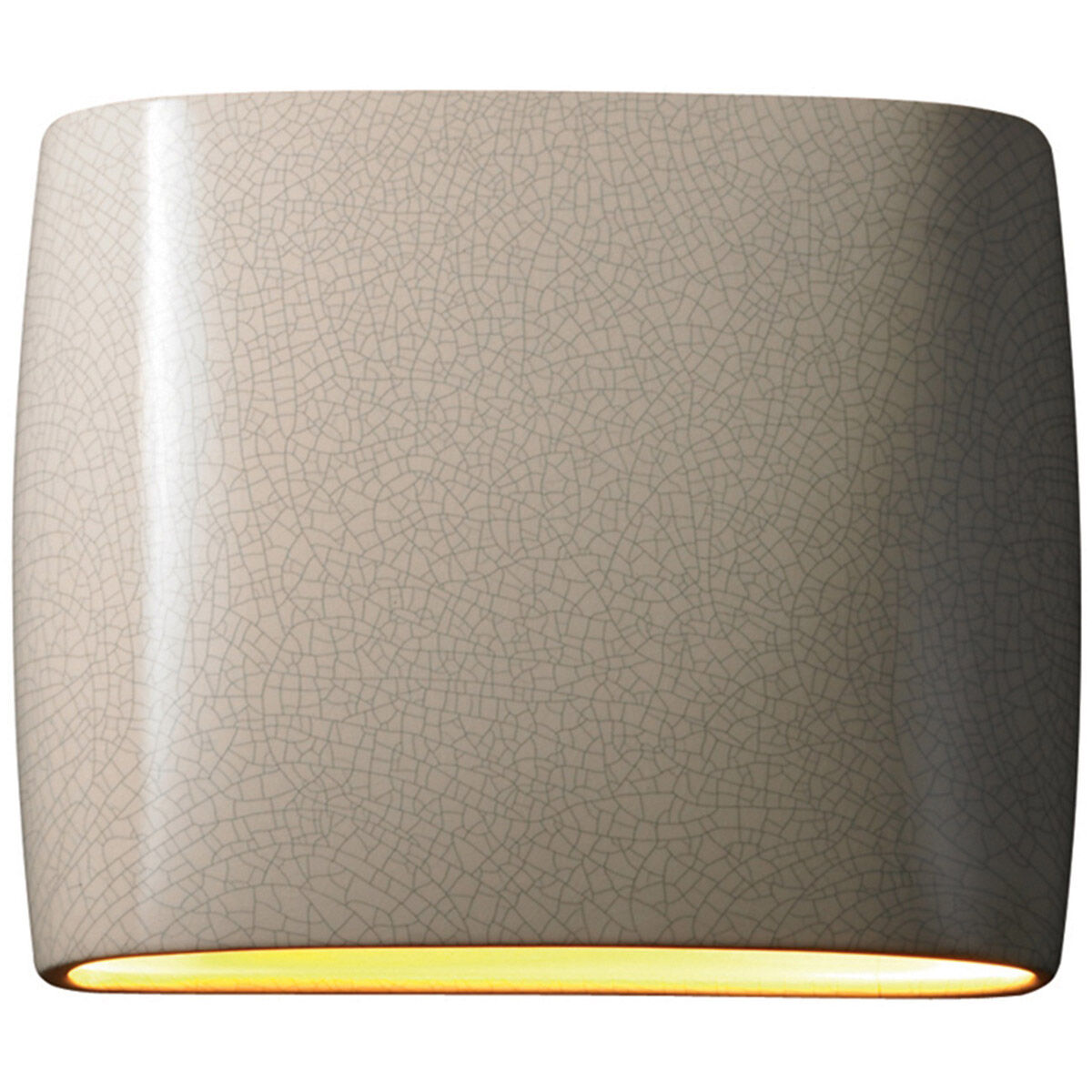 Ambiance Collection LED 10 inch White Crackle Outdoor Wall Sconce