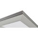 Sloane LED 15 inch Satin Nickel Decorative Flush Linear Ceiling Light