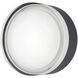 Emma LED 6 inch Black Flush Mount Ceiling Light