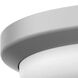 Dean LED 11 inch Textured Grey Outdoor Flush Mount