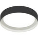 Reveal LED 12 inch Black Flush Mount Ceiling Light 