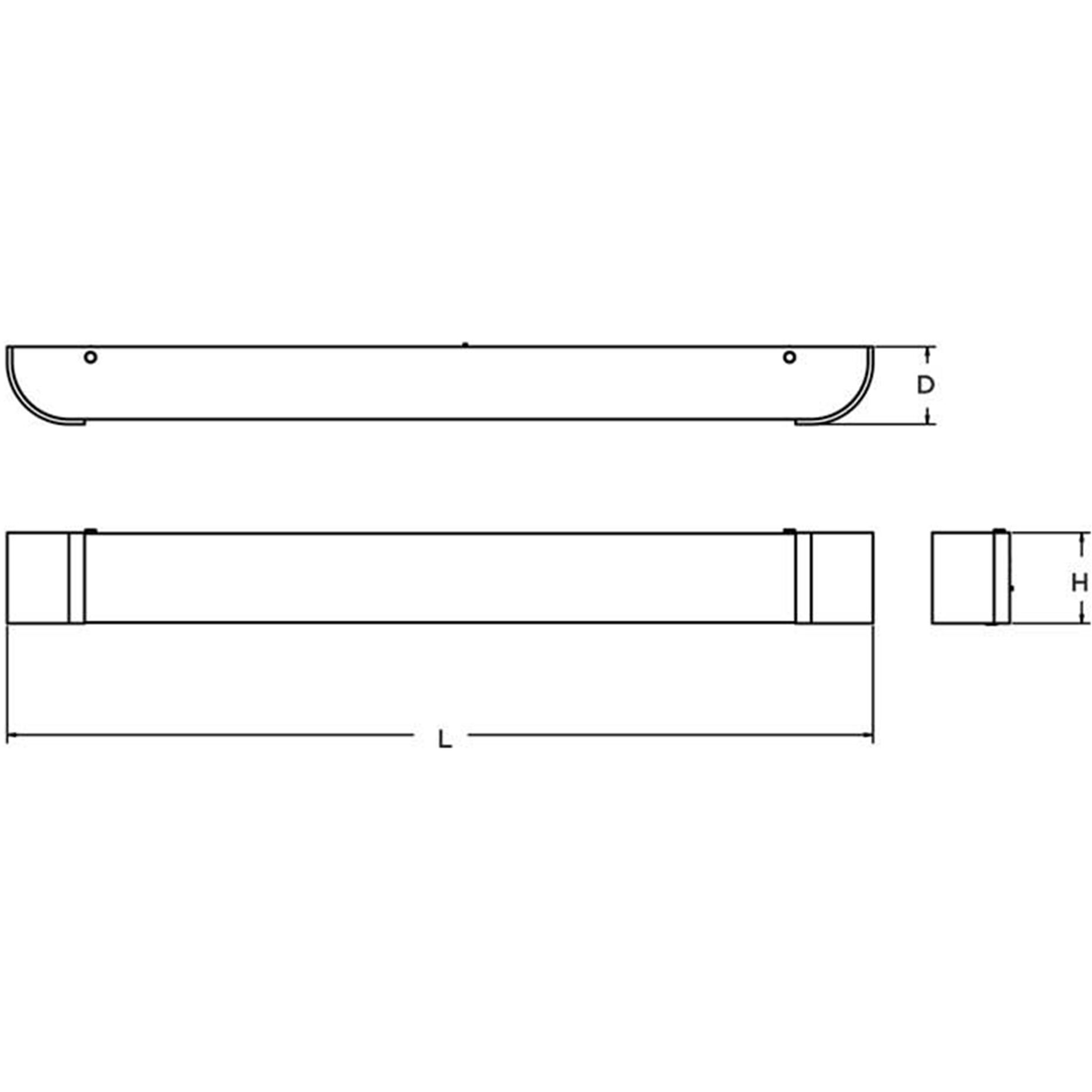 Allen LED 53 inch Oil-Rubbed Bronze Bath Vanity Wall Light