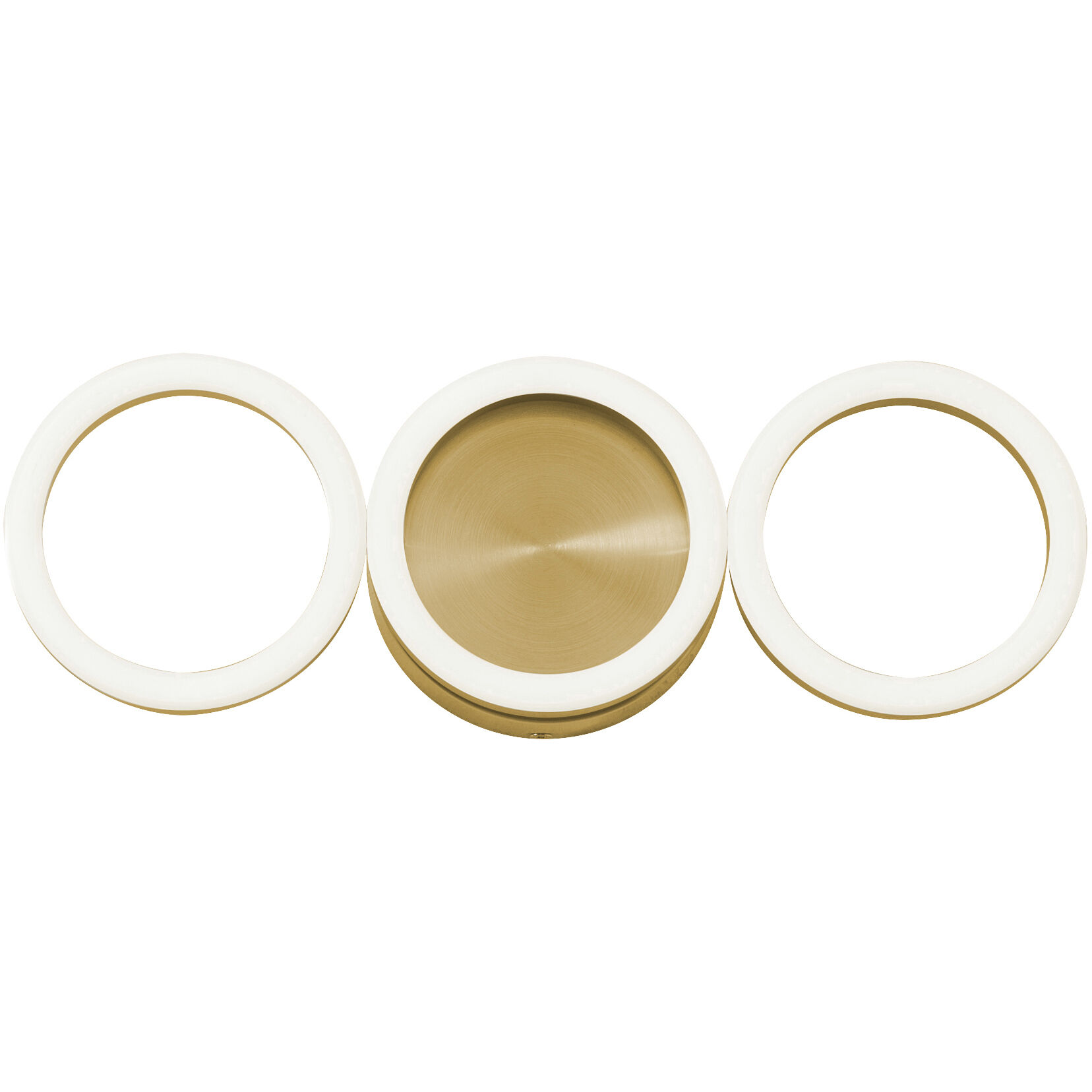 Glo LED Satin Brass ADA Wall Light