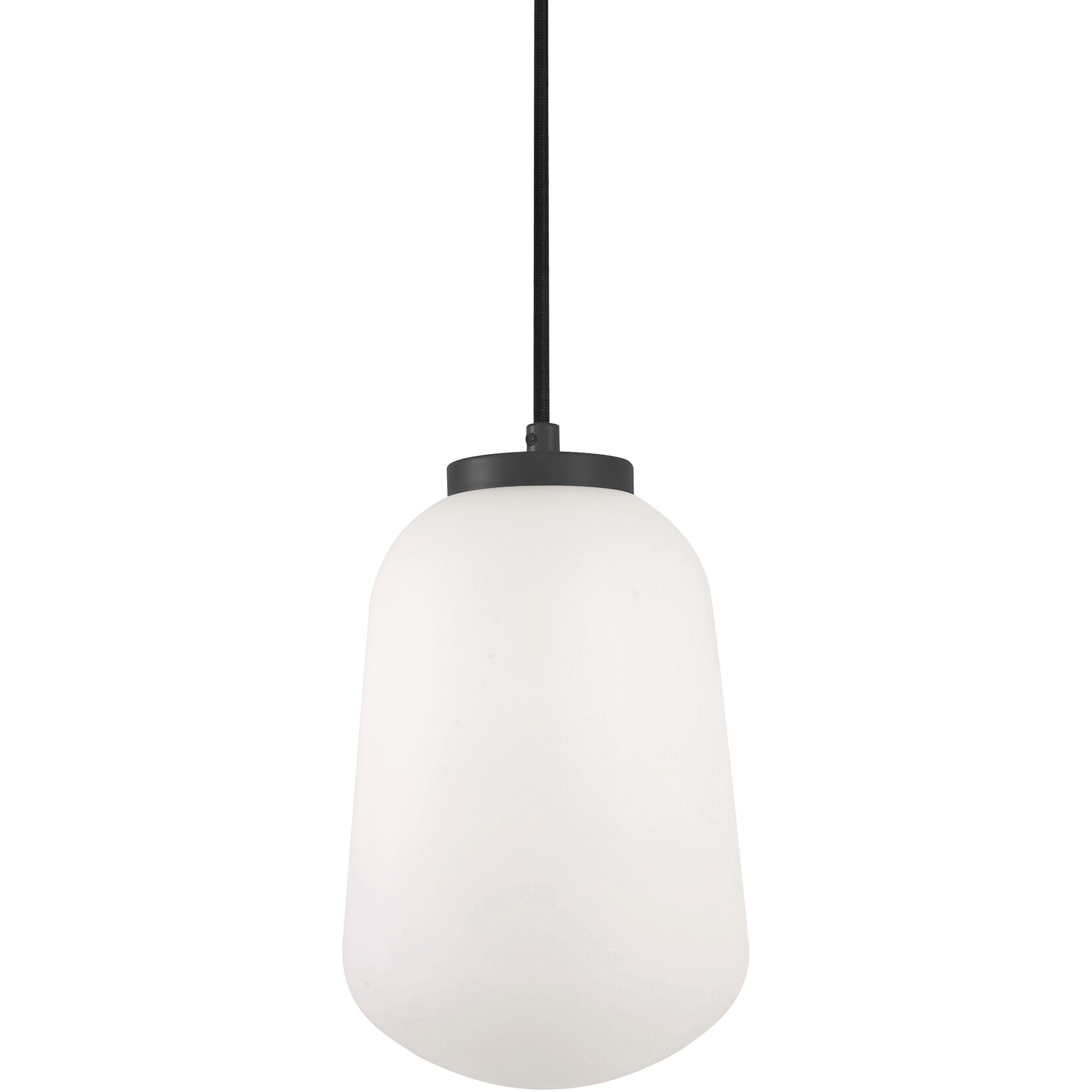 Olivia LED 7 inch Black Pendant Ceiling Light