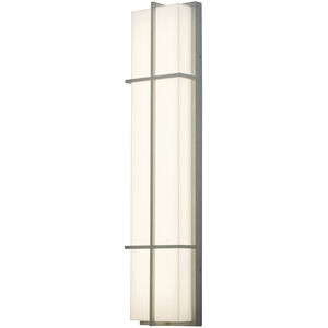Avenue LED 36 inch Textured Grey Outdoor Sconce