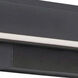 Brock LED 18 inch Black Vanity Light Wall Light