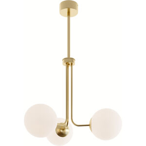Metropolitan LED 27 inch Satin Brass Pendant Ceiling Light
