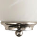 Corsa 1 Light 10 inch Brushed Nickel Wall Sconce Wall Light