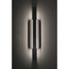Liam LED 24 inch Painted Nickel Outdoor Wall Sconce
