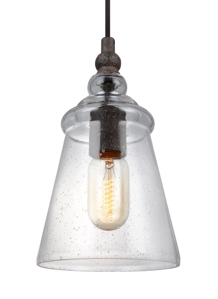 Loras 1 Light 5.75 inch Pendant