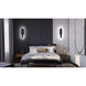 Tru LED 24 inch Black Outdoor Sconce