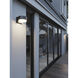 Elm LED 4.25 inch Black Outdoor Sconce