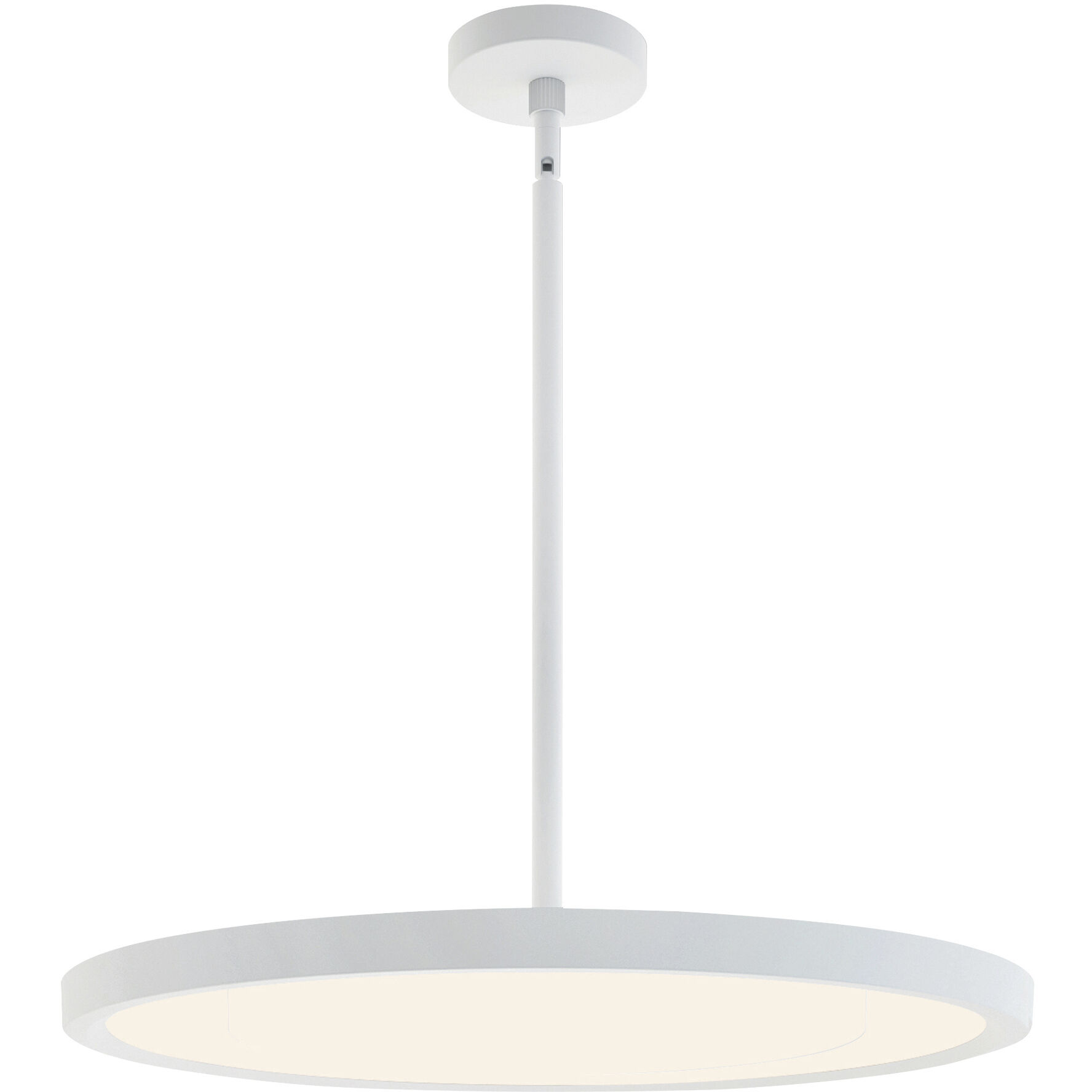 Edge Round 1 Light 20.00 inch Pendant