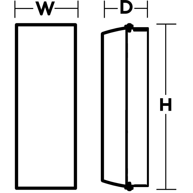 LED Wall Pack LED 13 inch Oil-Rubbed Bronze Outdoor Wall Light