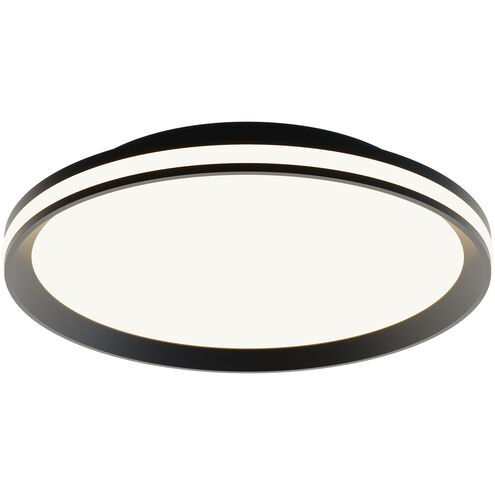 Sona LED 16 inch Black Flush Mount Ceiling Light