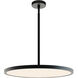 Edge 1 Light 23.68 inch Black Pendant Ceiling Light