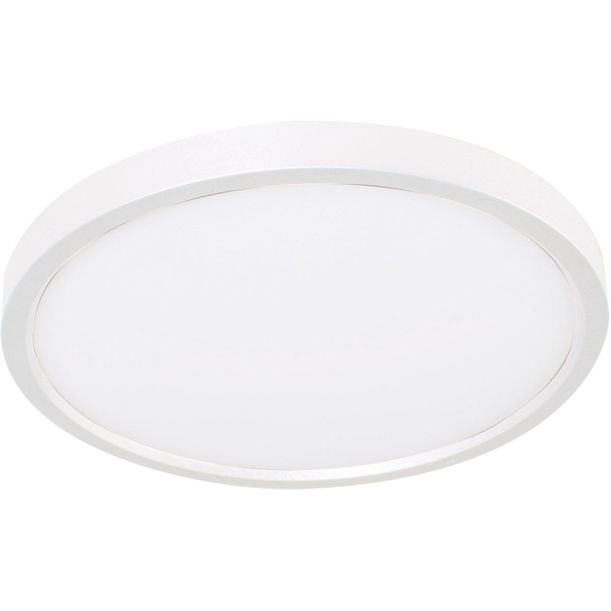 AFX EGRF08LAJD1WH Edge 1 Light 8 inch White Flush Mount