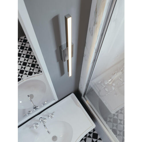 Barlow LED 24 inch Satin Nickel Vanity Light Wall Light