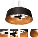Lyric 3 Light 21.65 inch Gold Pendant Ceiling Light