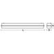 Apex LED 51 inch Espresso Bath Vanity Wall Light