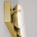Gates LED 24 inch Satin Brass Vanity Light Wall Light