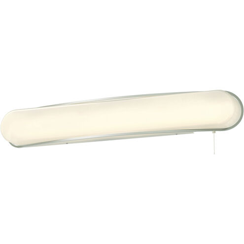 Curve LED Satin Nickel ADA Wall Light