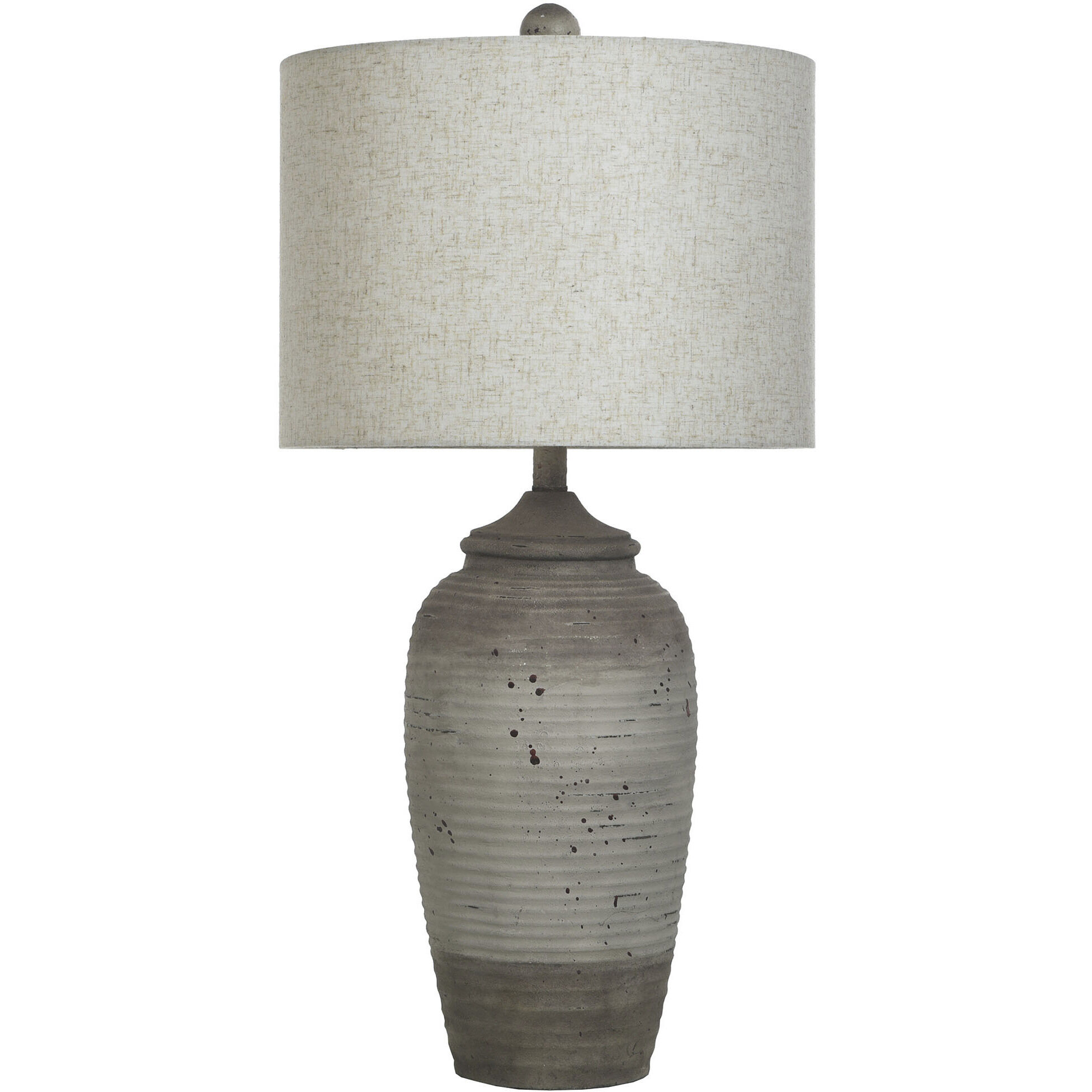 Charlotte 32 inch 150.00 watt Taupe Table Lamp Portable Light