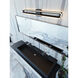 Cass LED 24 inch Black Bath Vanity Wall Light
