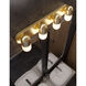 Irvine LED 33 inch Light Antique Brass Vanity Light Wall Light