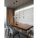 Kiran LED 8 inch Black Pendant Ceiling Light