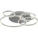 Orbit 4 Light 24.00 inch Semi-Flush Mount