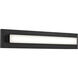 Vogue 1 Light 27 inch Black Bath/Vanity Light Wall Light