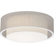 Sanibel 1 Light 23 inch White Flush Mount Ceiling Light