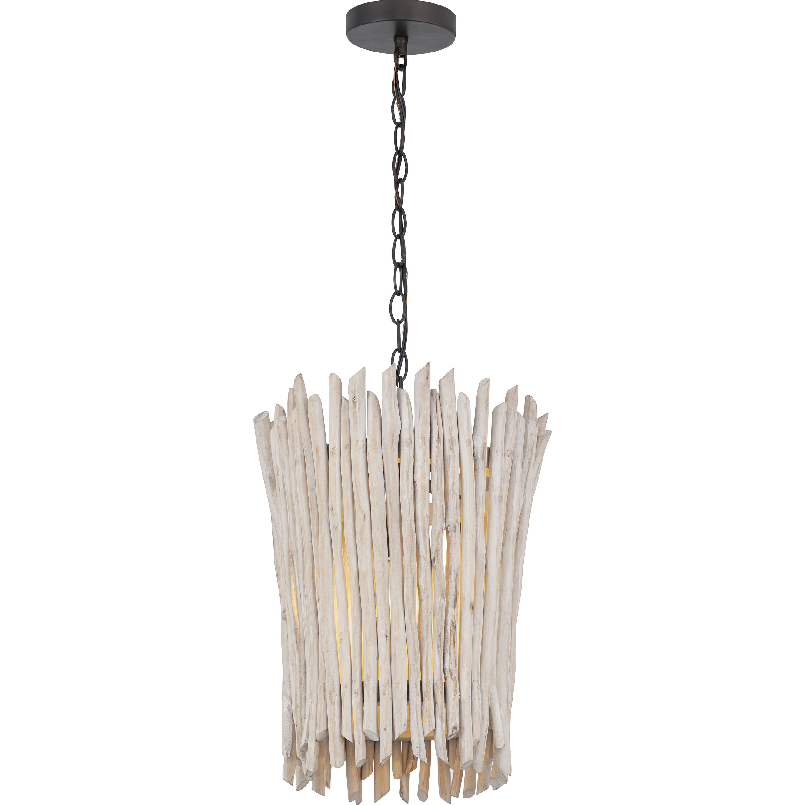 Baywood 1 Light 14 inch Textured Bronze Single Pendant Ceiling Light