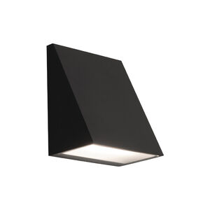 Watson LED 6 inch Black Outdoor Wall Sconce