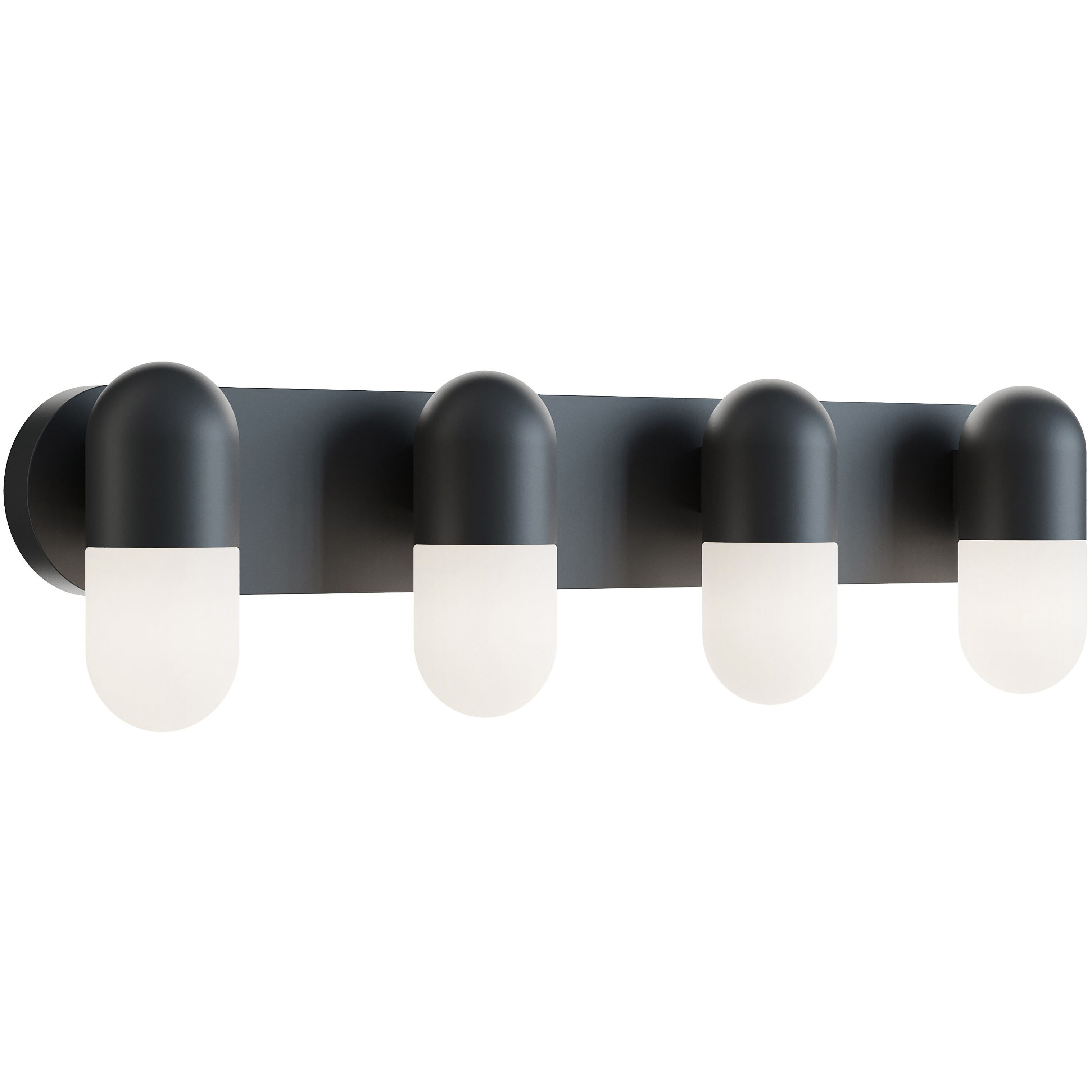 Irvine LED 33 inch Black Vanity Light Wall Light