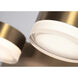 Emma LED 16 inch Light Antique Brass Vanity Light Wall Light