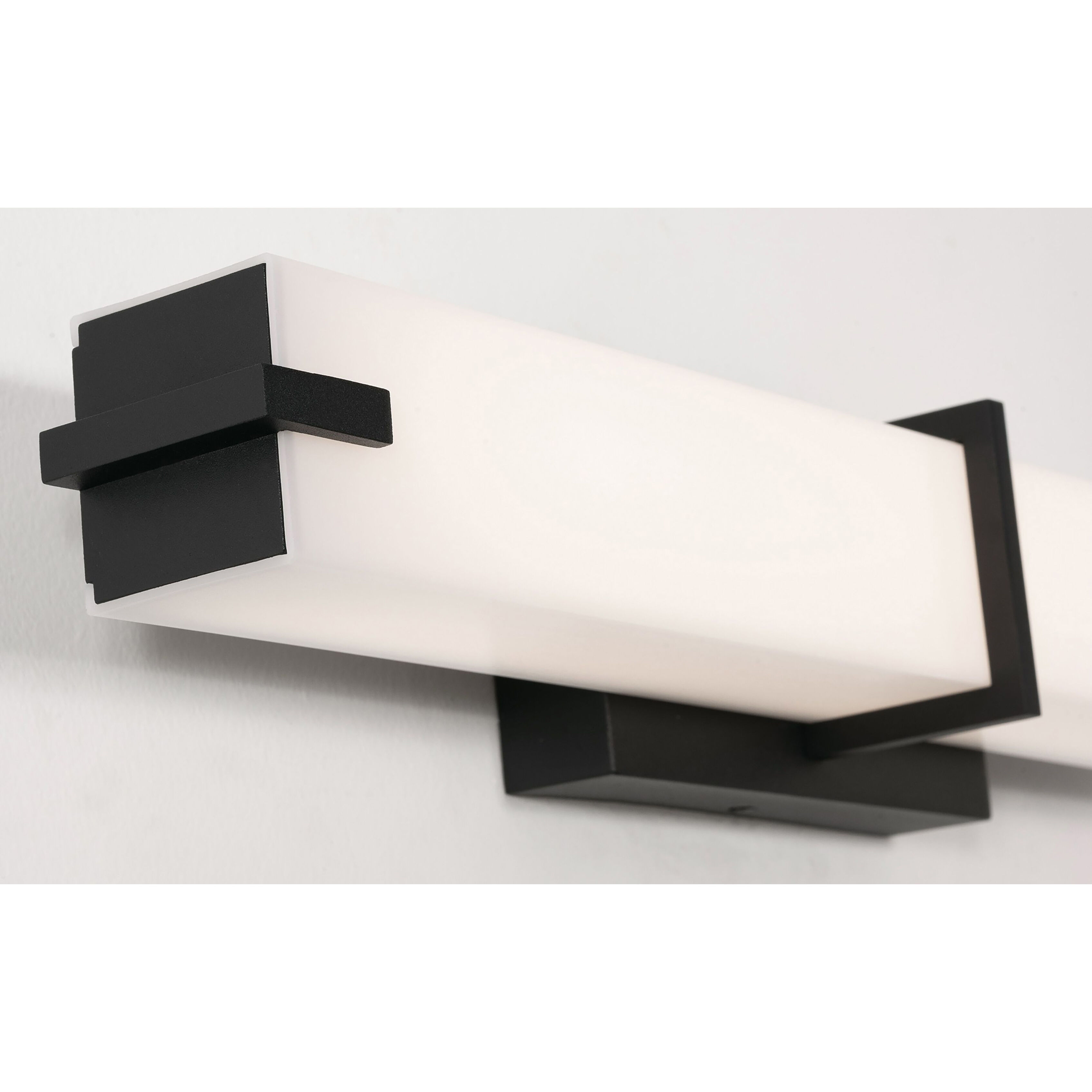 Miller 2 Light 4.25 inch Black Vanity Light Wall Light