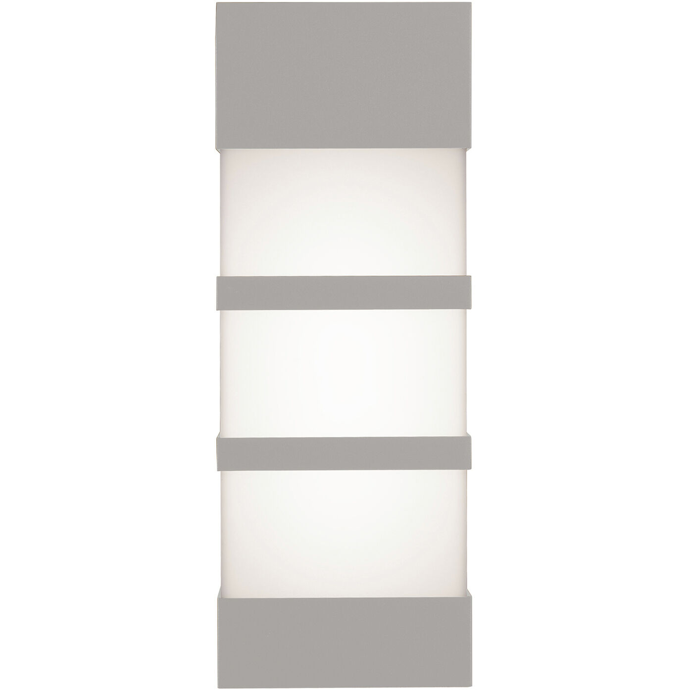 State LED 12.01 inch Textured Grey Outdoor Sconce in 12 in