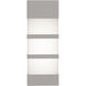 State LED 12.01 inch Textured Grey Outdoor Sconce in 12 in