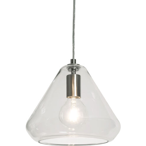 Armitage 1 Light 10 inch Silver Pendant Ceiling Light in Clear