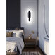 Tru LED 24 inch Black Outdoor Sconce