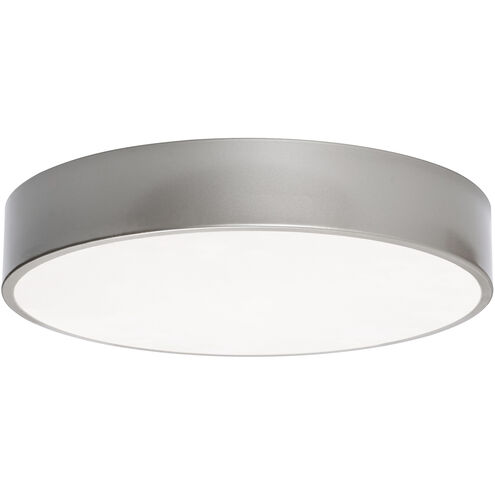 Bailey LED 14 inch Satin Nickel Flush Mount Ceiling Light