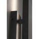 Mono 1 Light 38 inch Black Outdoor Wall Sconce