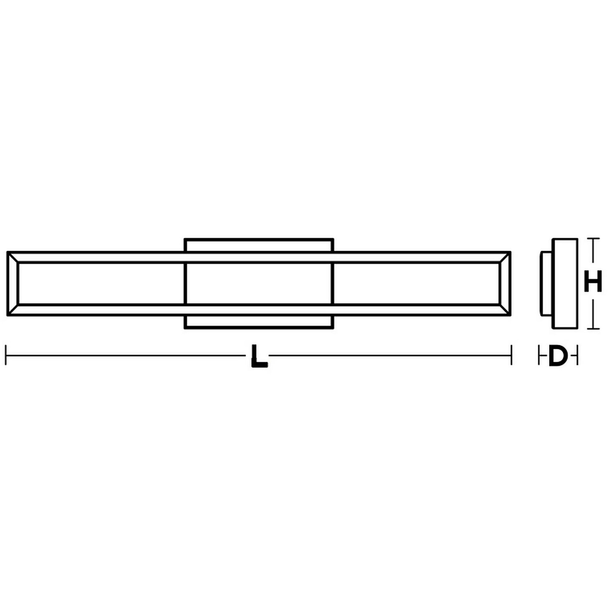 Zola LED 24 inch Satin Nickel Vanity Light Wall Light