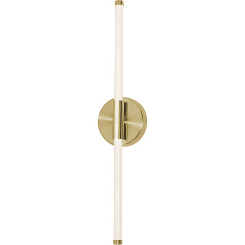 Rusnak 1 Light 5 inch Satin Brass ADA Wall Sconce Wall Light