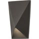 Knox LED 4 inch Textured Bronze Outdoor Sconce