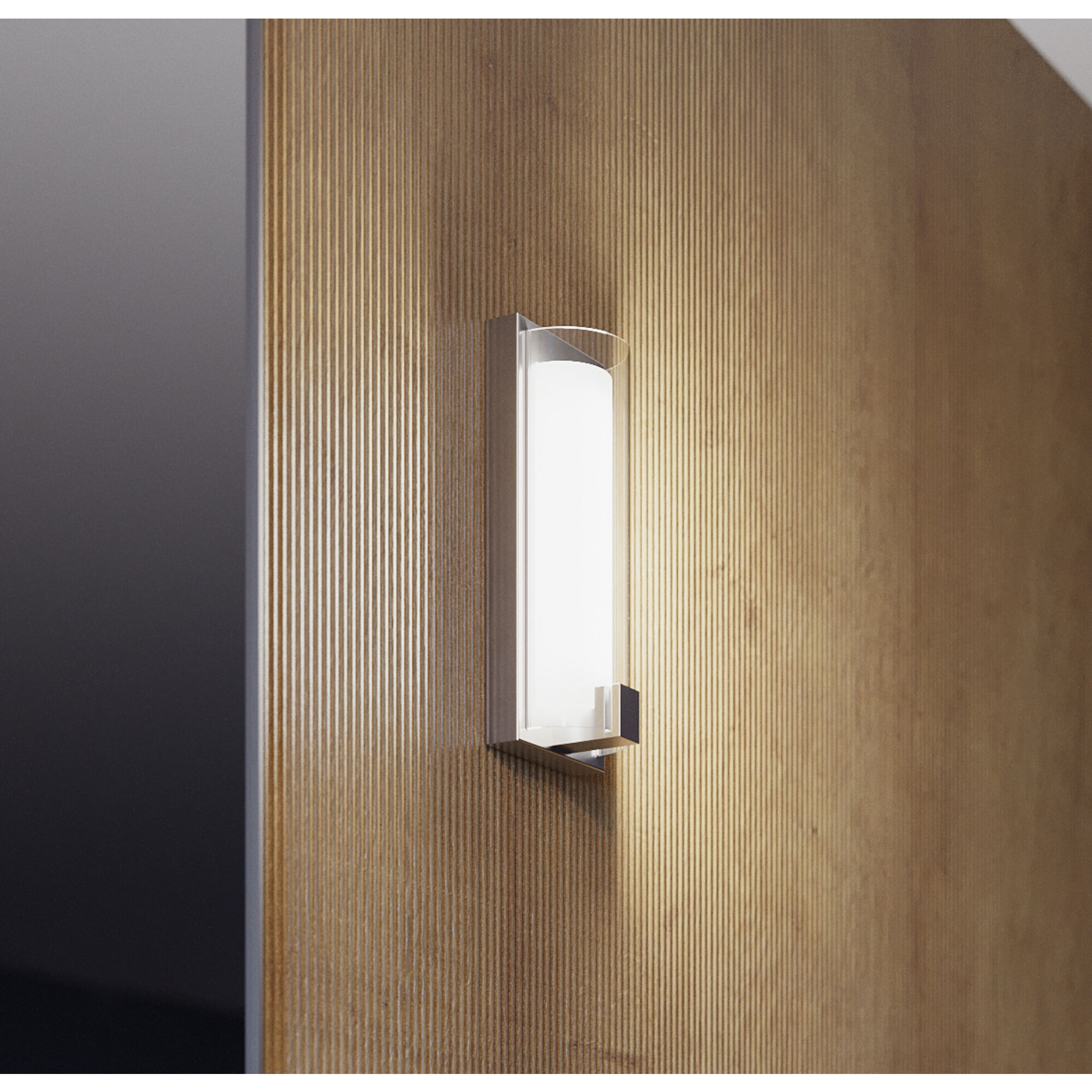 Mesa LED 5 inch Satin Nickel ADA Sconce Wall Light