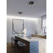 Orbit LED 18 inch Black Semi-Flush Mount Ceiling Light